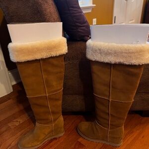 Thigh high UGG boots $200 size7
